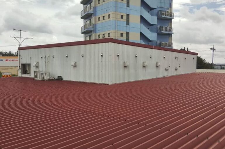 ビル屋根befor